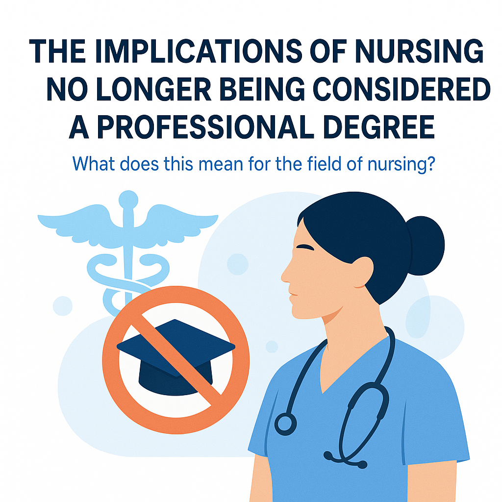 When Nursing Isn’t ‘Professional’ Anymore: What That Label Really Costs Patients and Providers