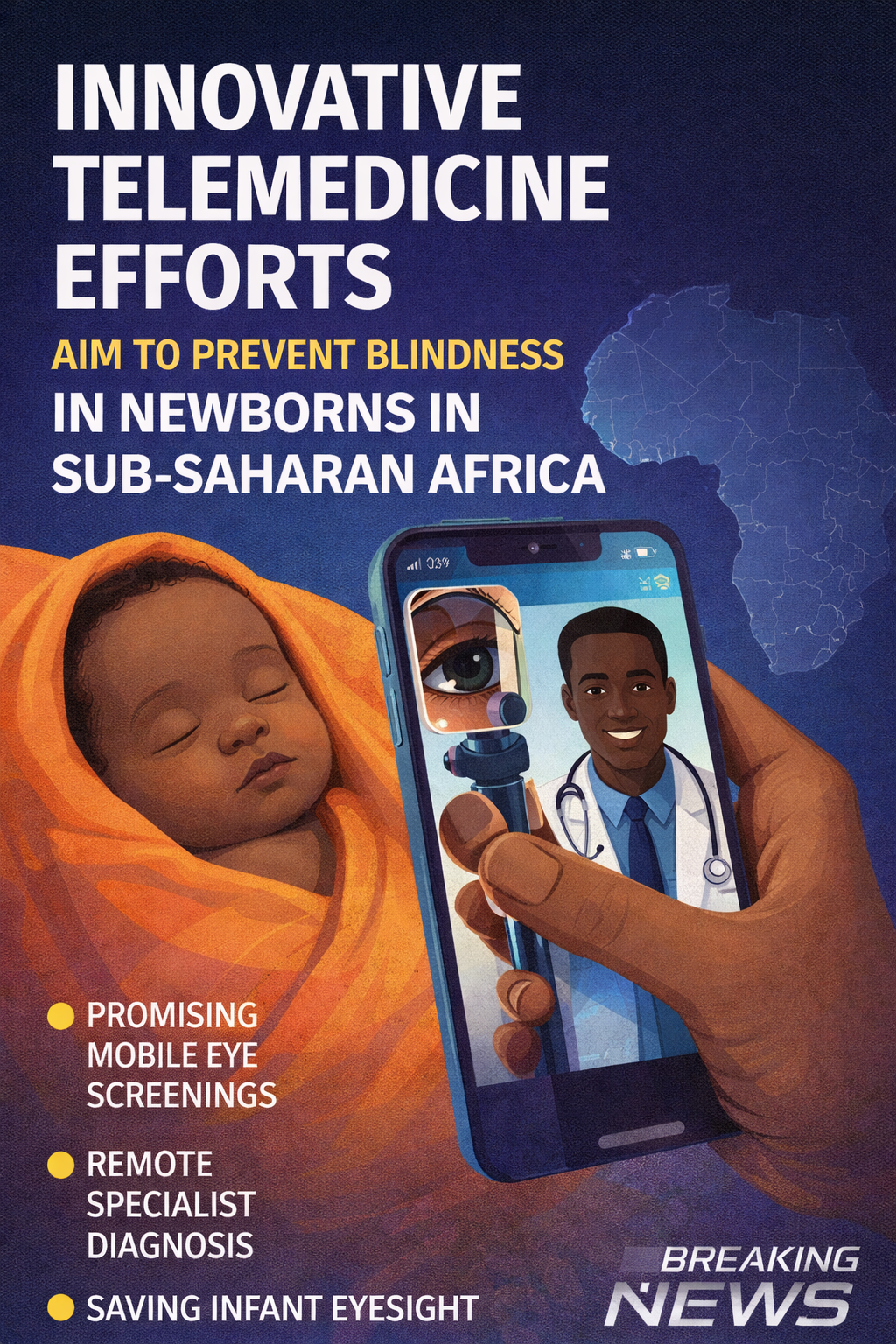 Innovative Telemedicine Efforts Aim to Prevent Blindness in Newborns in Sub-Saharan Africa