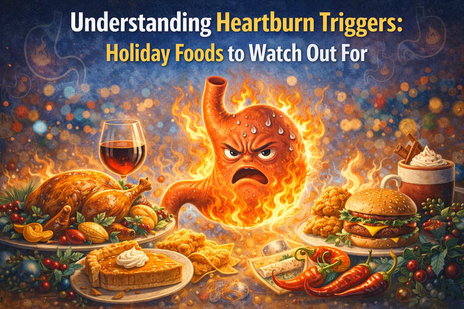 Understanding Heartburn Triggers: Holiday Foods to Watch Out For